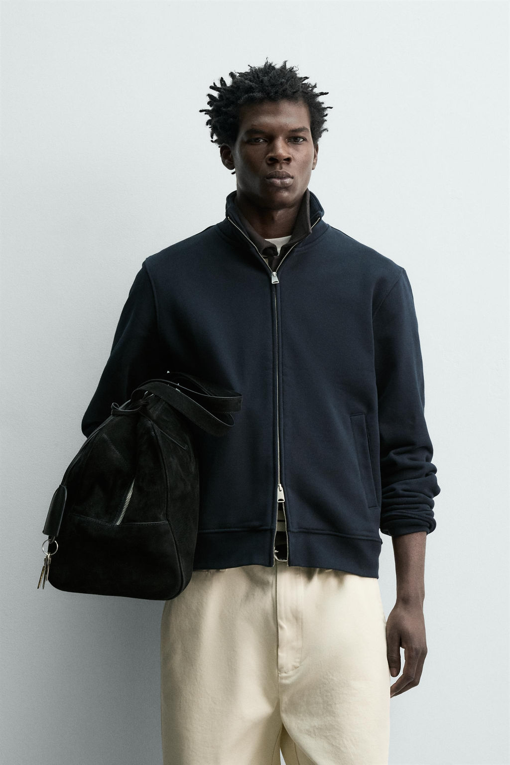 HEAVYWEIGHT ZIP-UP SWEATSHIRT - Zara фото 10
