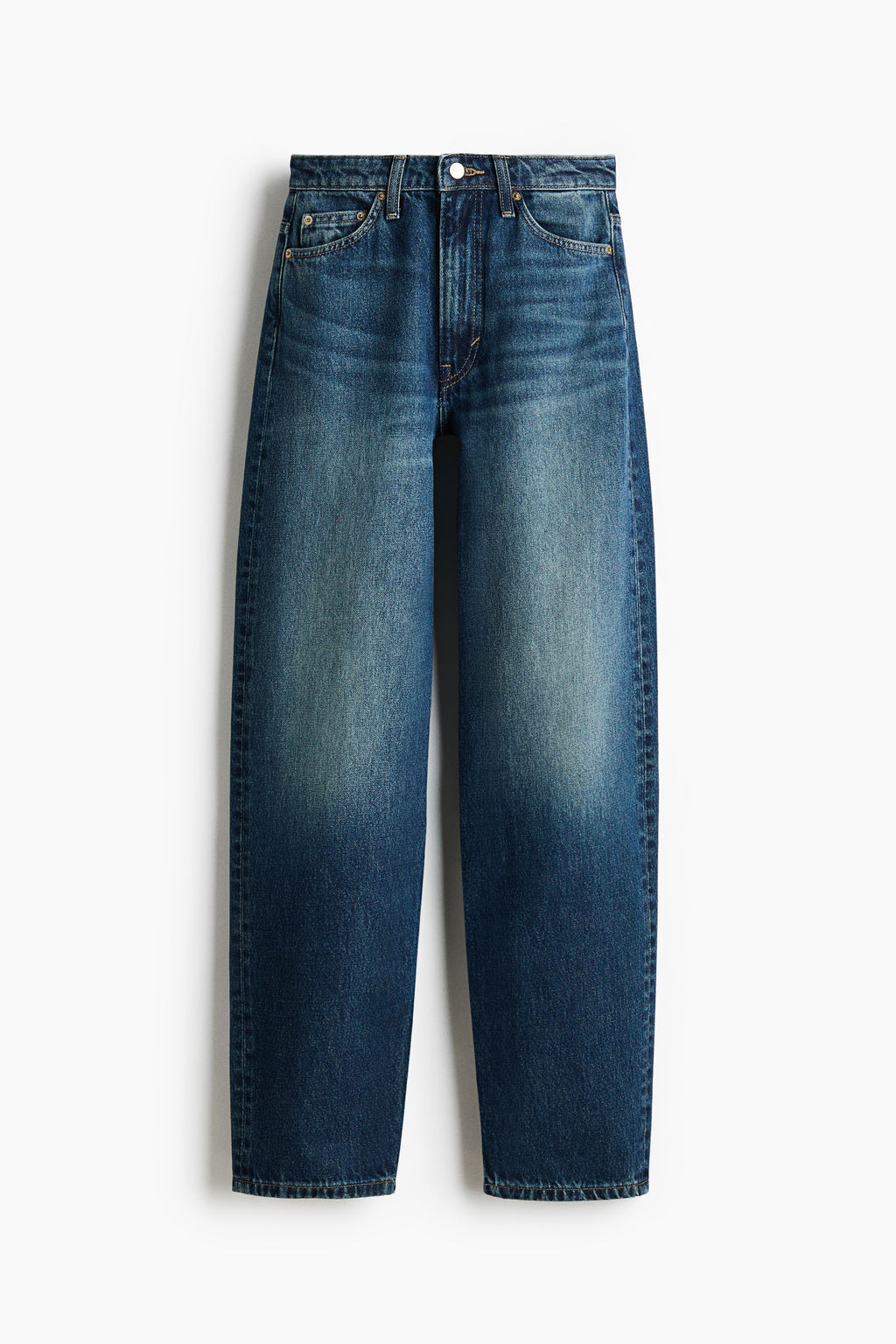 Barrel High Waist Jeans - H&m фото 2