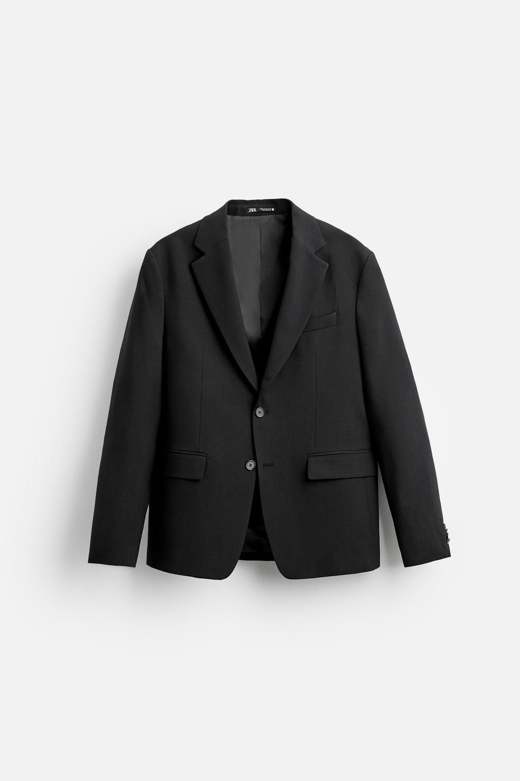 WOOL BLEND SUIT BLAZER - Zara фото 7