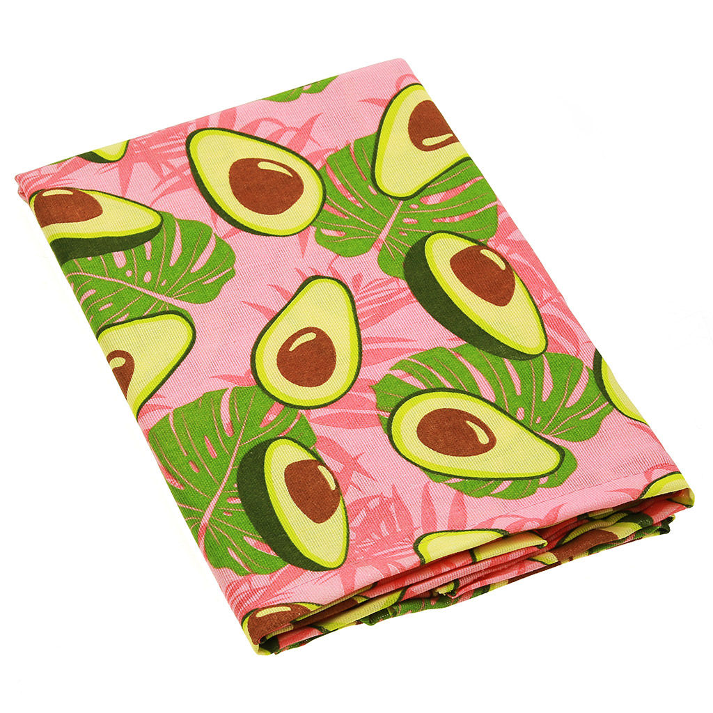 Скатерть 180х145см Авокадо, вид 7/1, длина стола до 140см, на 6 персон, рогожка (хлопок 100%) 171г/м2, упаковка классическая, пакет ПВХ 28х41см, Домашняя мода (Россия)  фото 4