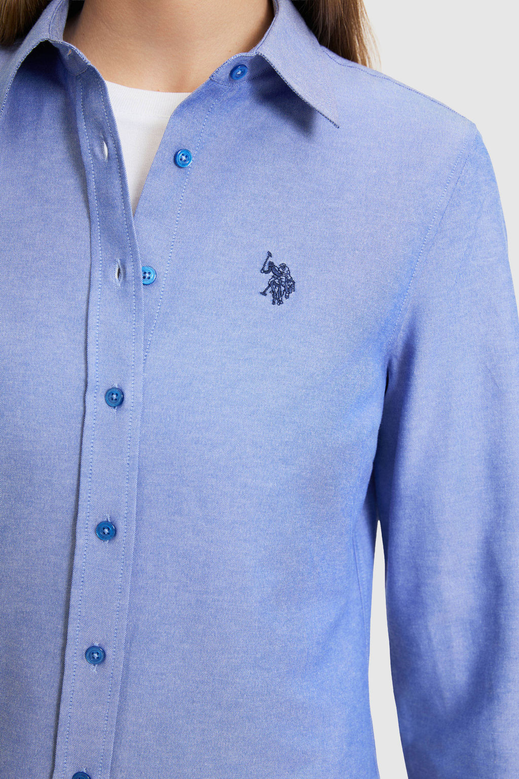 Kad_n Saks Uzun Kollu Basic G_mlek - U.s. polo assn фото 6