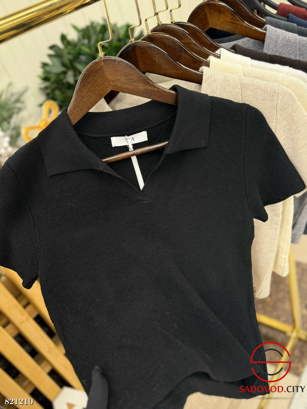 Футболка женская однотонная