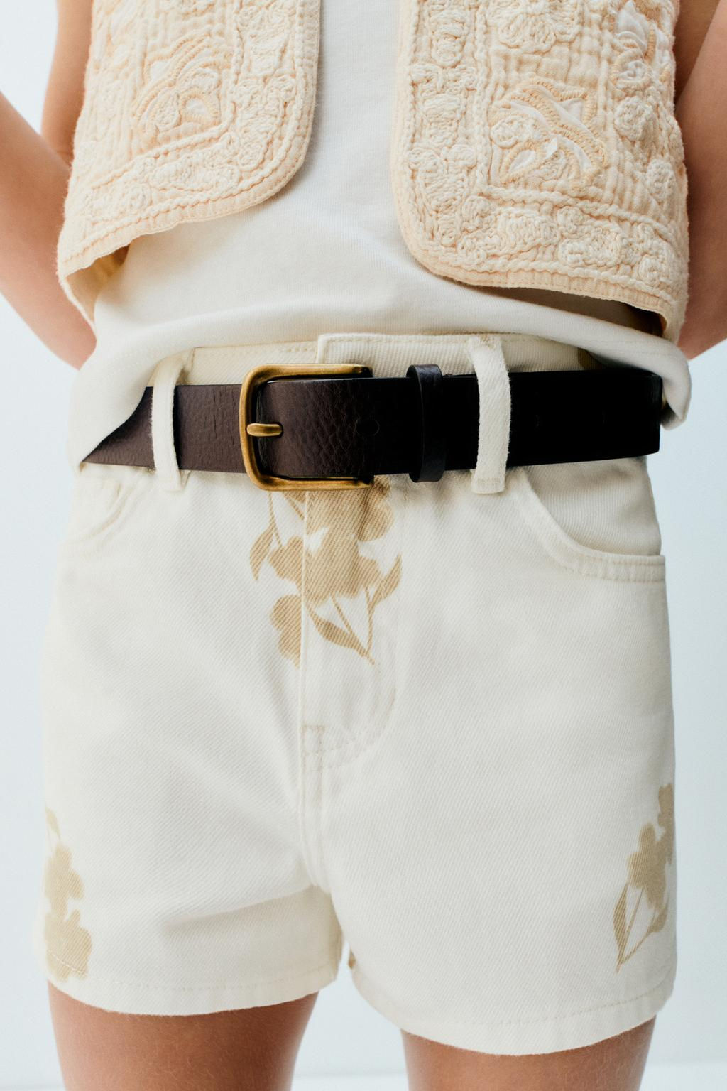 CICEK DESENLI BERMUDA - Zara фото 5