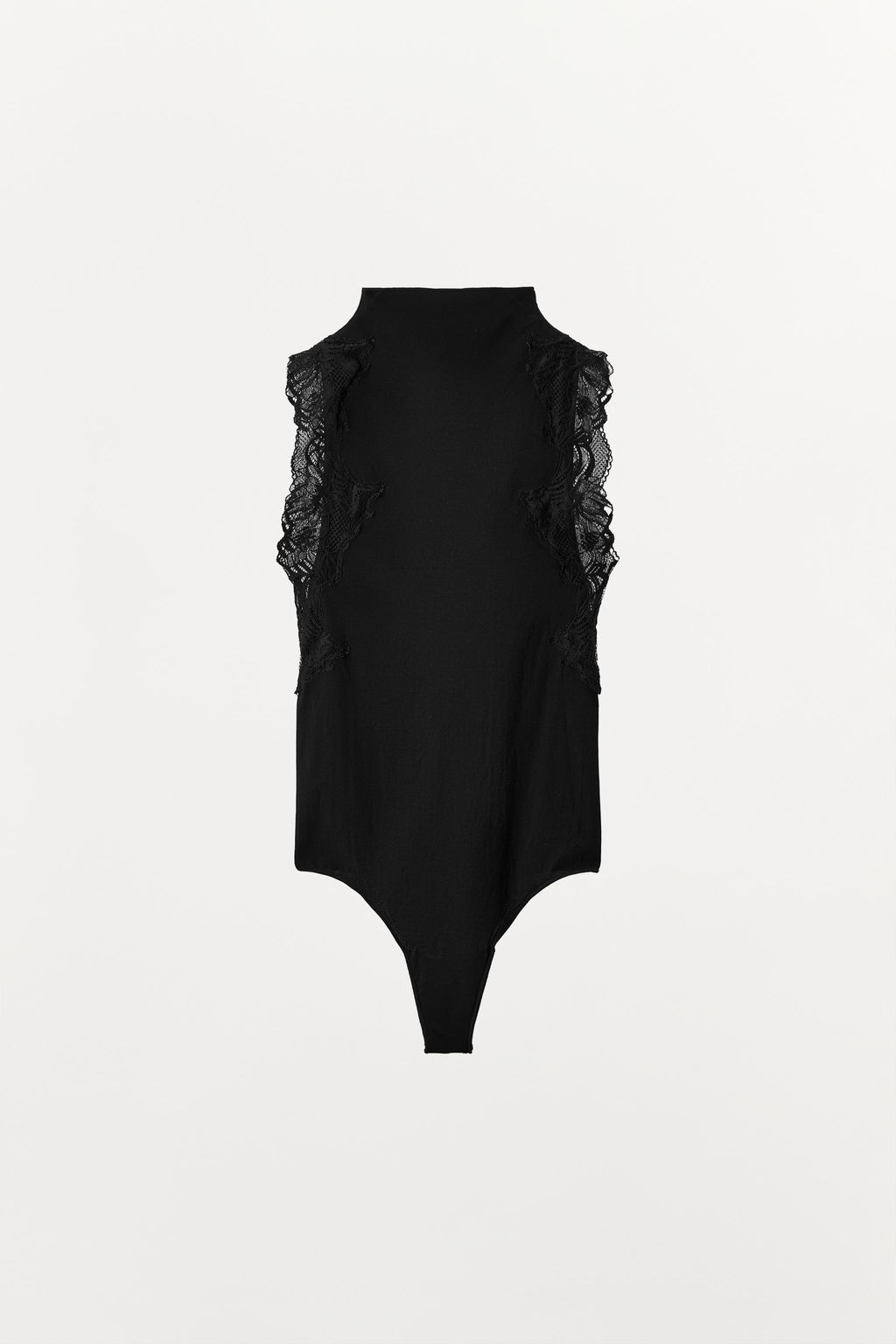 BODY MEDIA ENCAJE / Negro - Zara фото 5