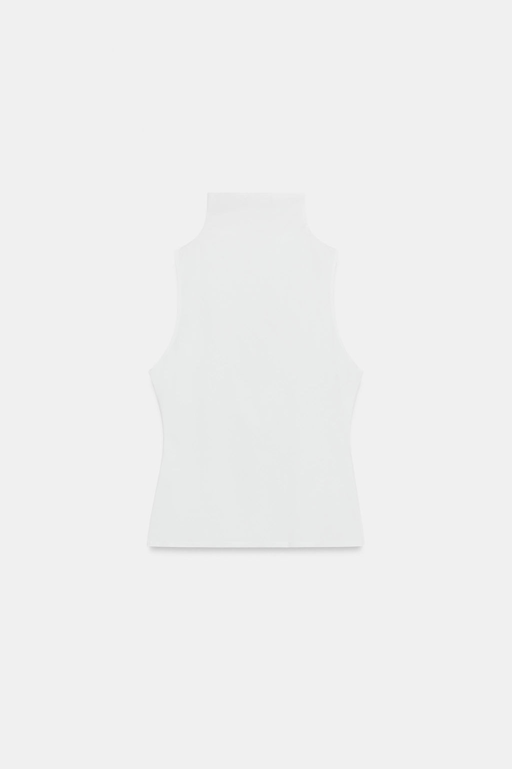 TOP CUELLO ALTO / Blanco - Zara фото 8
