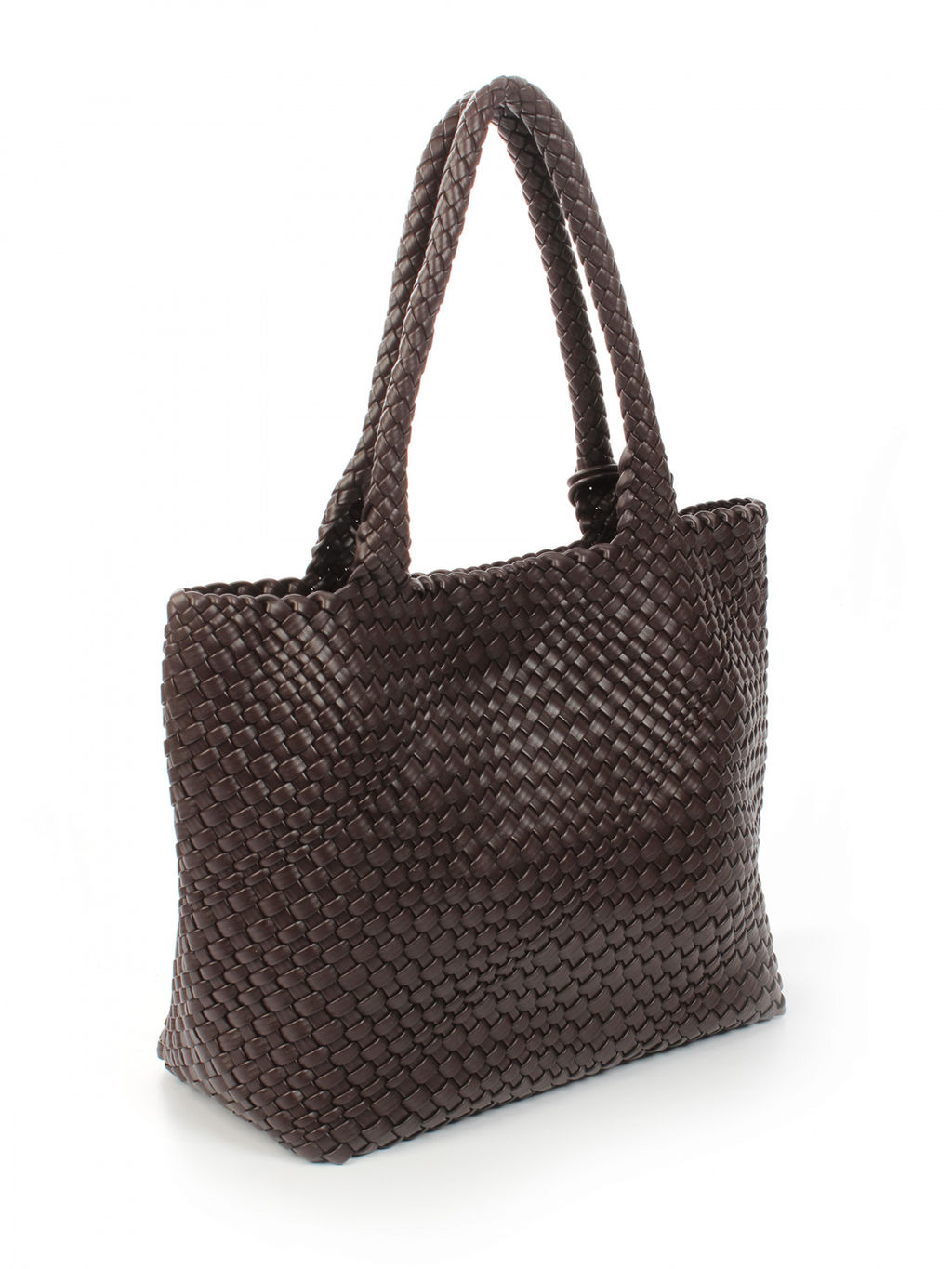 LACCOMA сумка СУ1033-темно-коричневый эко кожа хлопок  фото 2