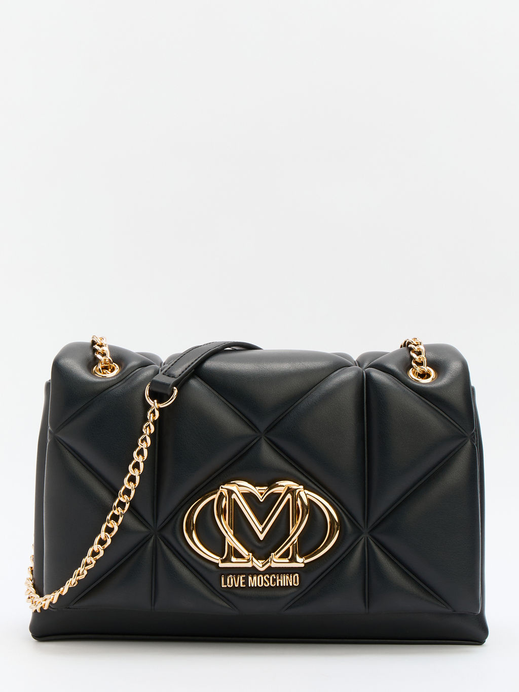Женская сумка на плечо LOVE MOSCHINO EMBOSSED Q Артикул 4376982, черный