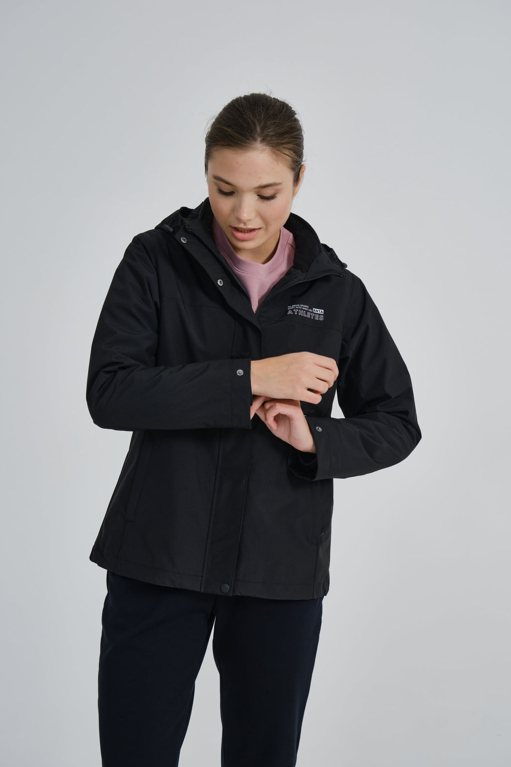 Куртка 3 в 1 Чёрный - Anta фото 2