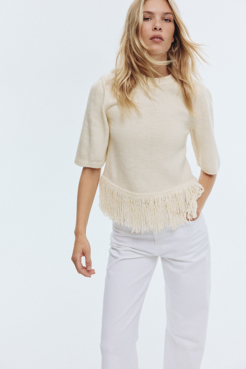 Jersey con flecos - H&m фото 3