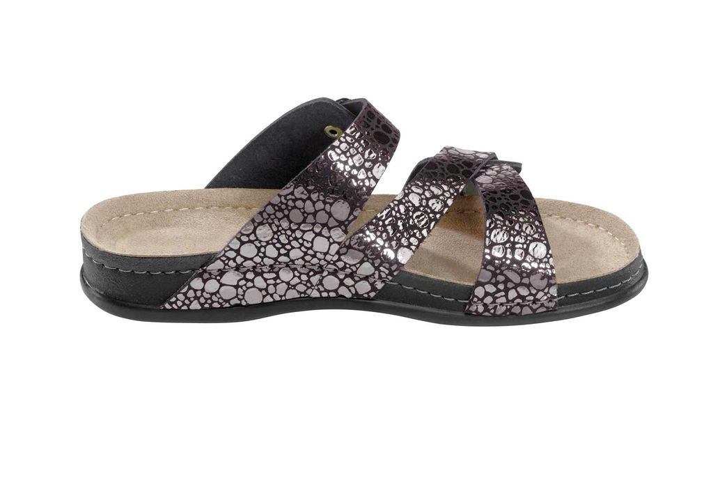 Шлепки, антрацитовые - Heine фото 2