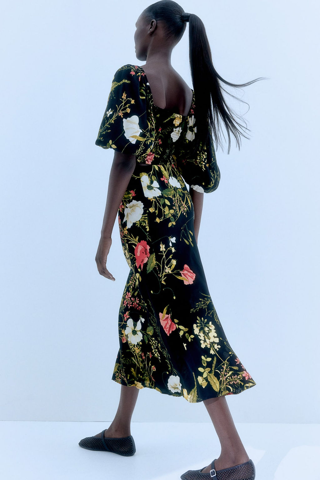 Falda en crepe de viscosa - H&m фото 3
