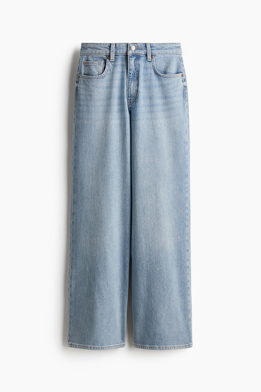 Wide High Waist Jeans - H&m фото 23