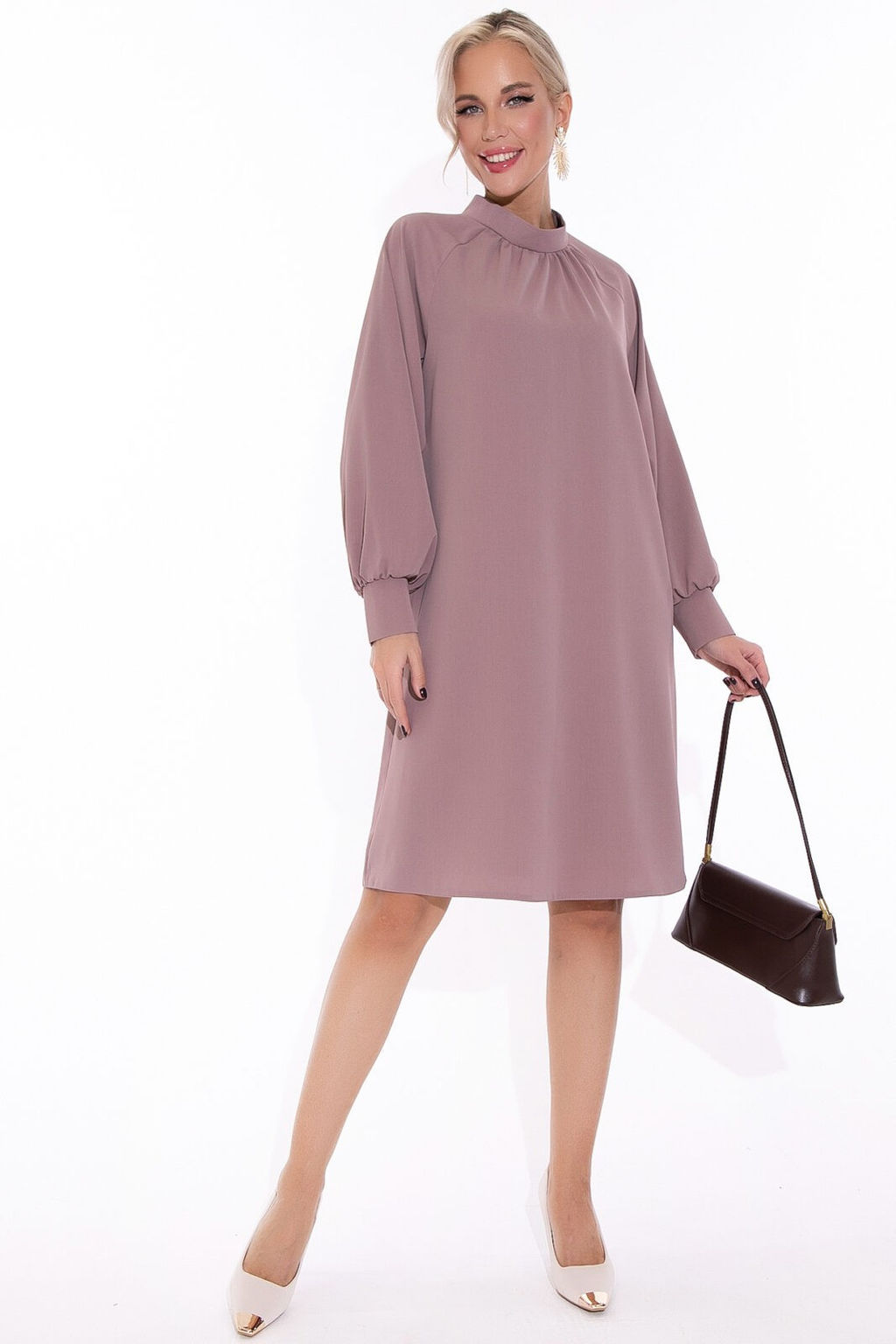 Платье В моем вкусе (тёмно-бежевый) - Эльза фото 2