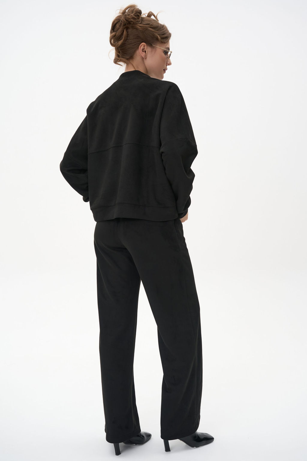 Брюки Майли (чёрный) - Эльза фото 17