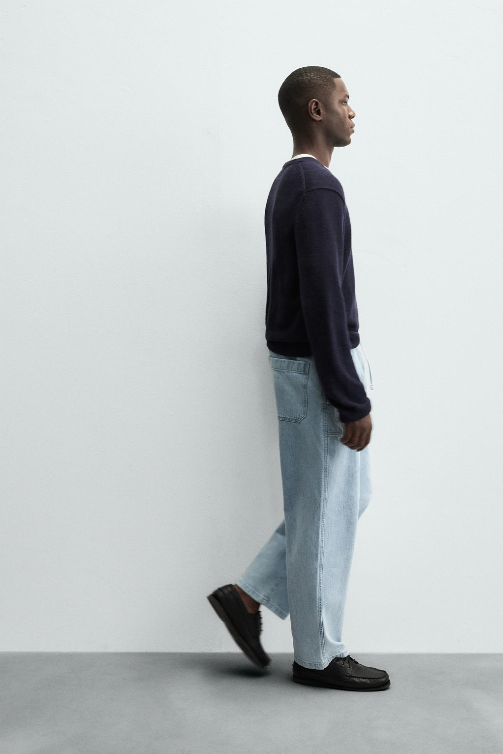 LIGHTWEIGHT JOGGER FIT JEANS - Zara фото 6