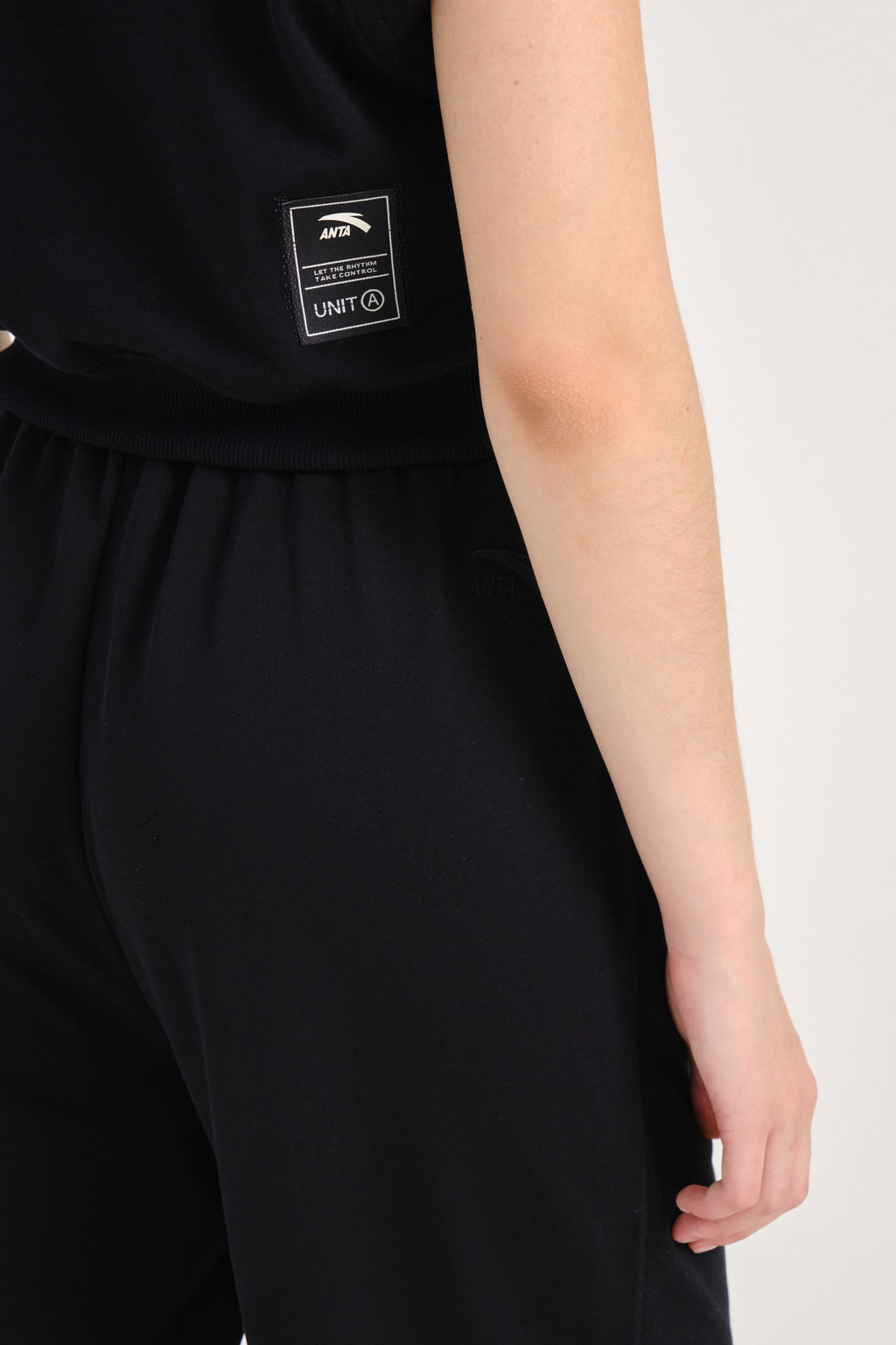 Майка трикотажная Черный