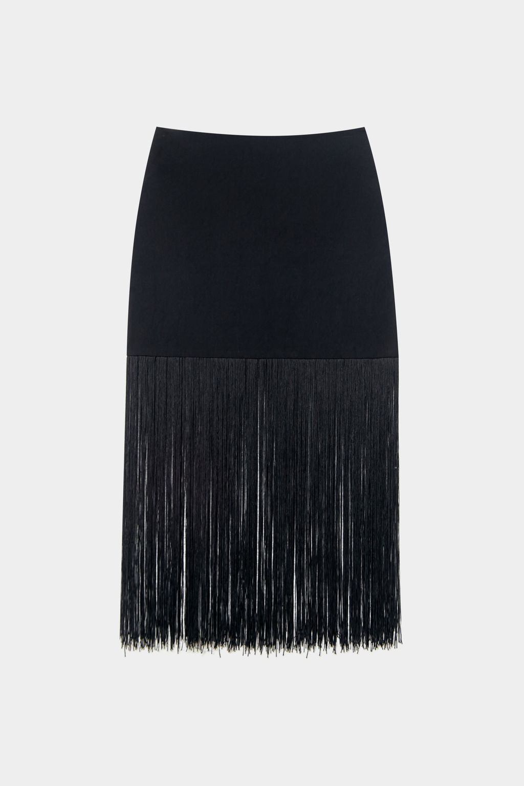 Юбка мини с бахромой из трикотажа - Mollis фото 5