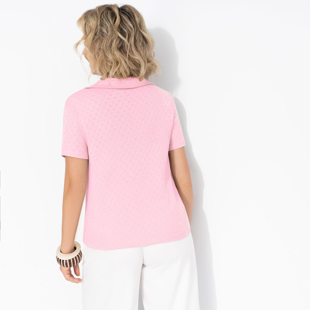 Футболка из мягкого хлопка, Впервые и навсегда (розовая) - Charutti фото 5