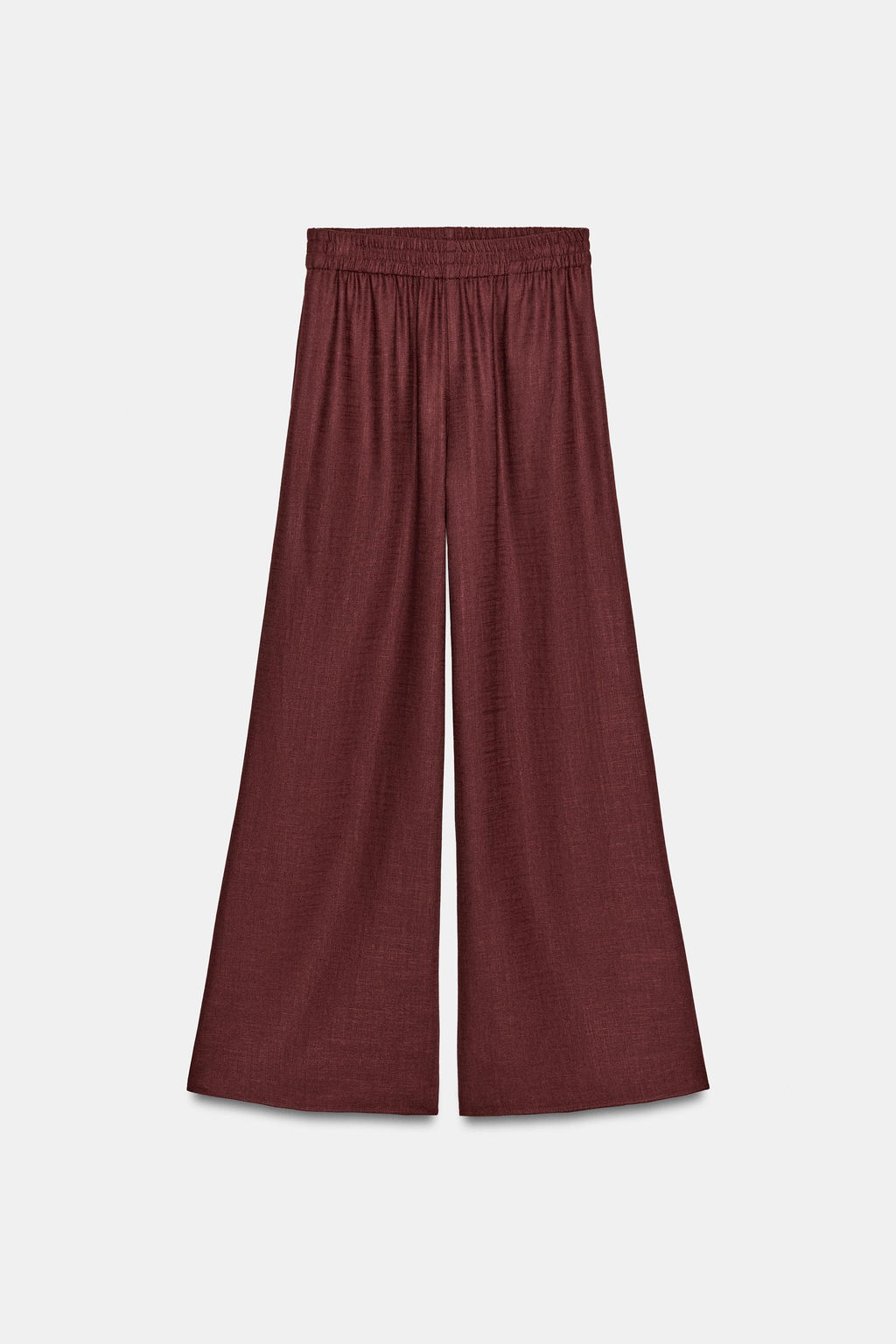 PANTAL?N ANCHO CON LINO SET / ?xido - Zara фото 5