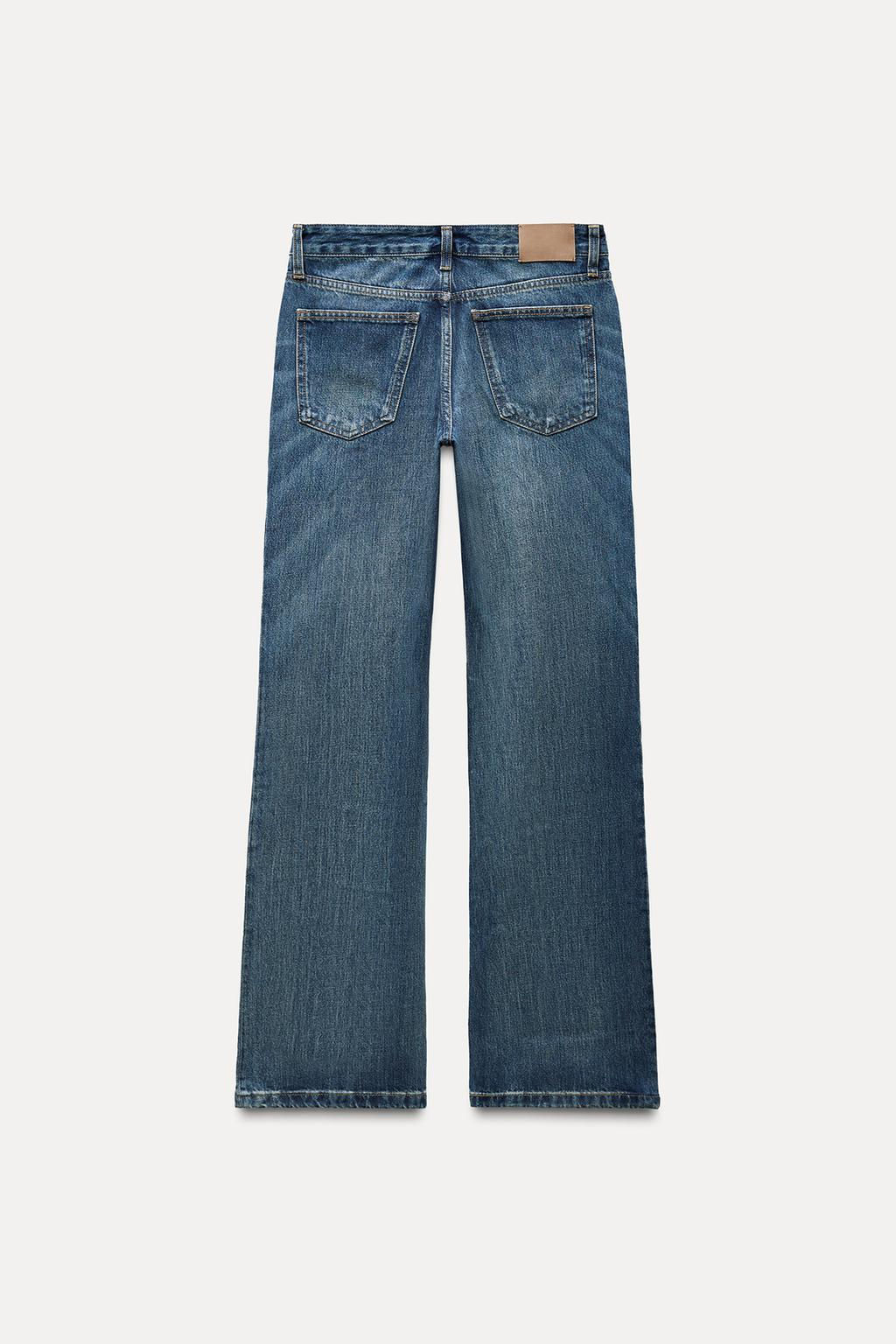 ZW COLLECTION BOOTCUT FULL LENGTH LOW RISE JEANS - Zara фото 15