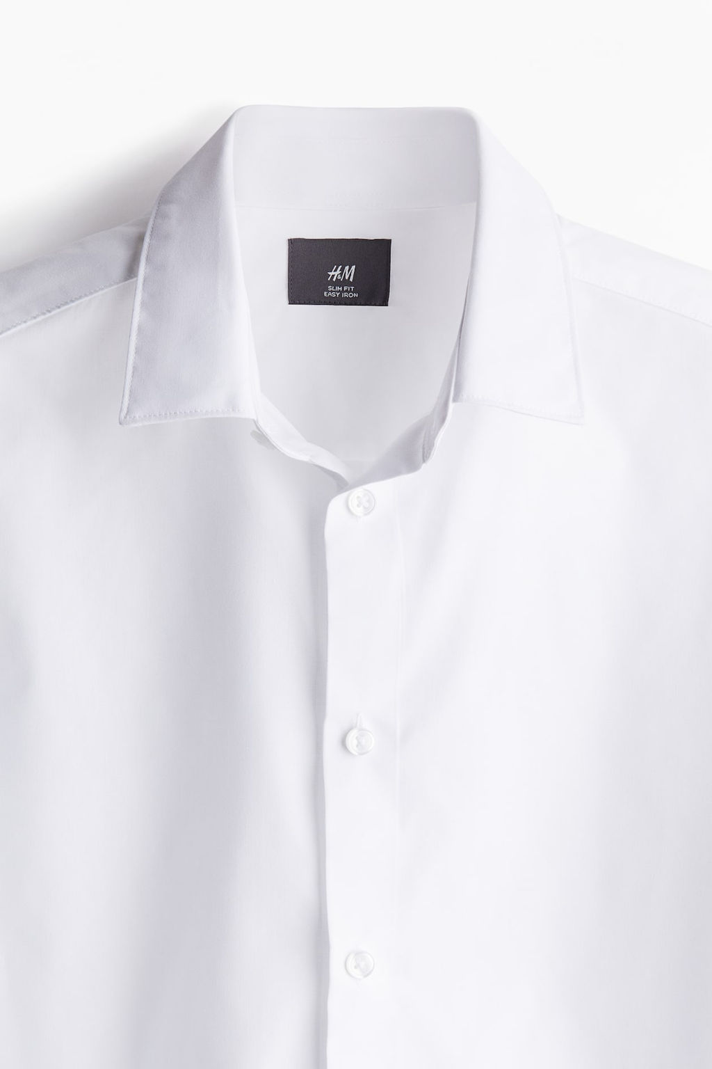 Camisa de facil planchado Slim Fit - H&m фото 9