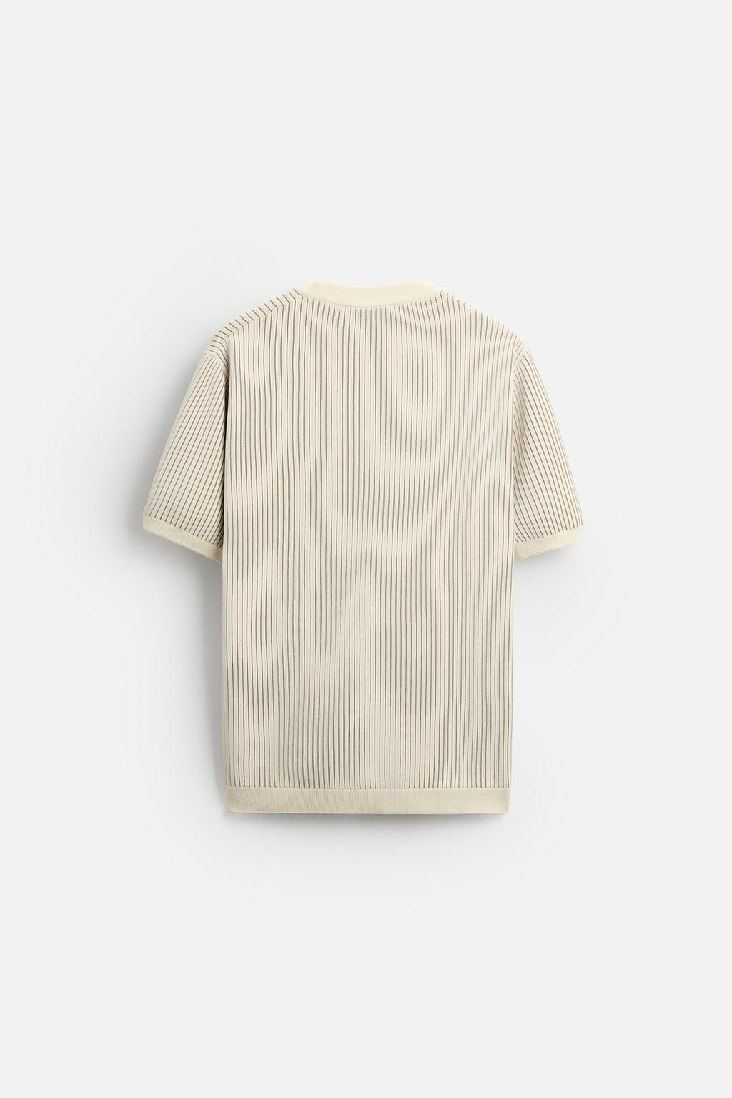STRIPED KNIT TOP - Zara фото 7