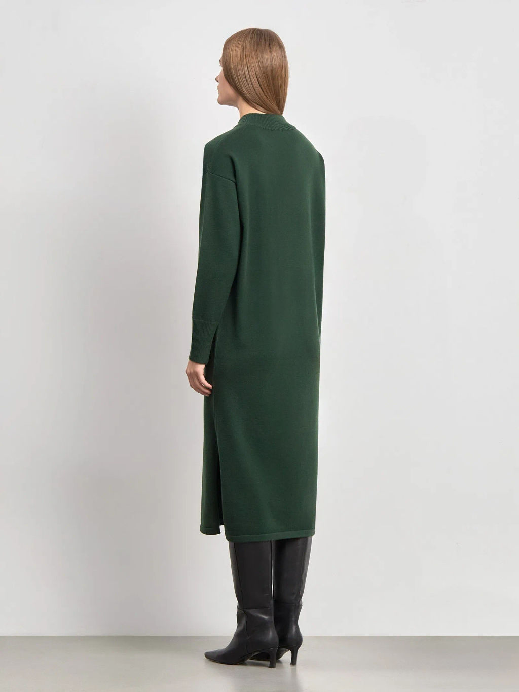 EMKA / Платье миди с шерстью  фото 4