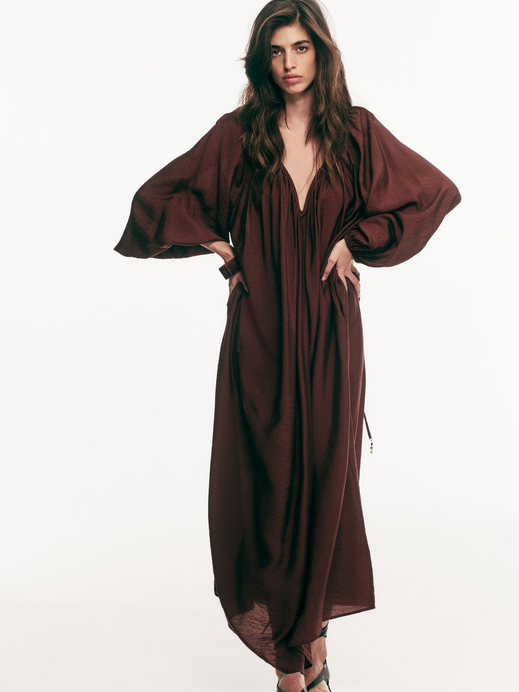 Vestido t?nica oversize - H&m фото 6