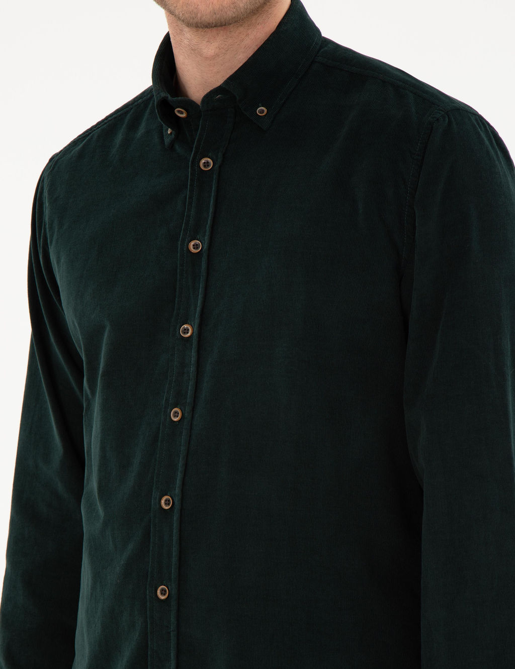 Ye_il Regular Fit Uzun Kollu G_mlek - Pierre cardin фото 7