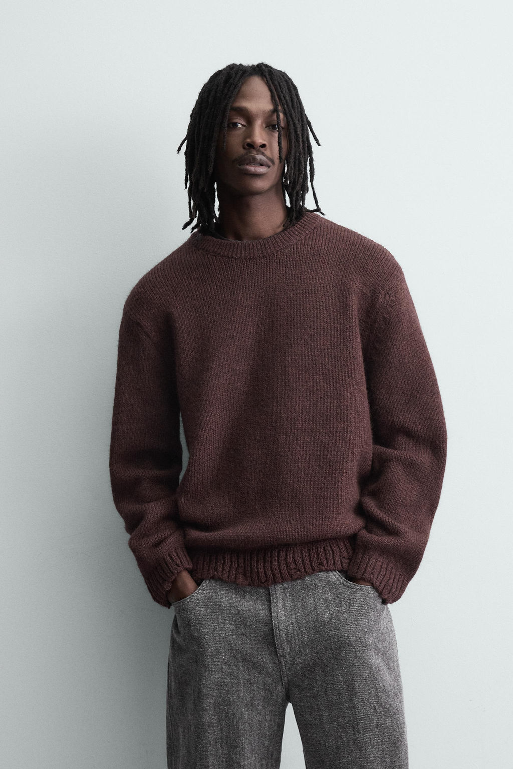 RIPPED-EFFECT JUMPER - Zara фото 10