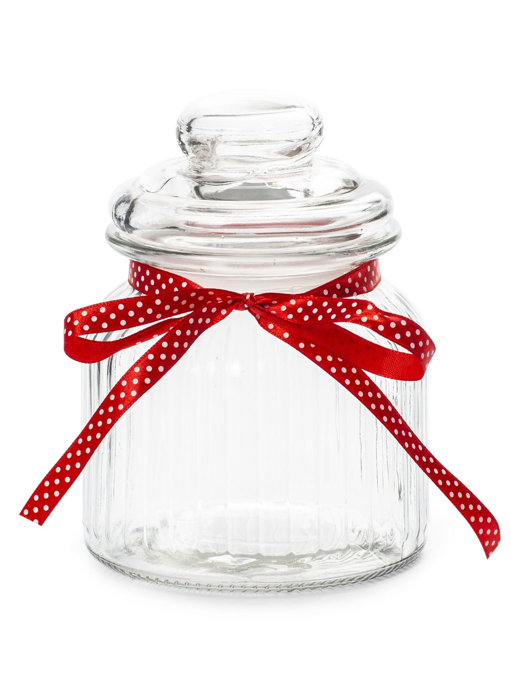 FLEUR Банка стеклянная с крышкой 650мл ABF135W