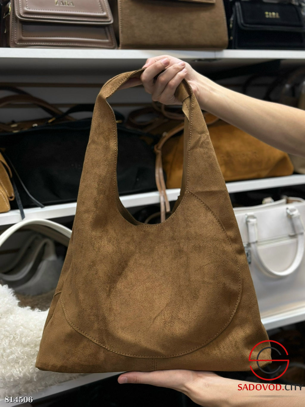 Сумка женская из замши - Bruno фото 6