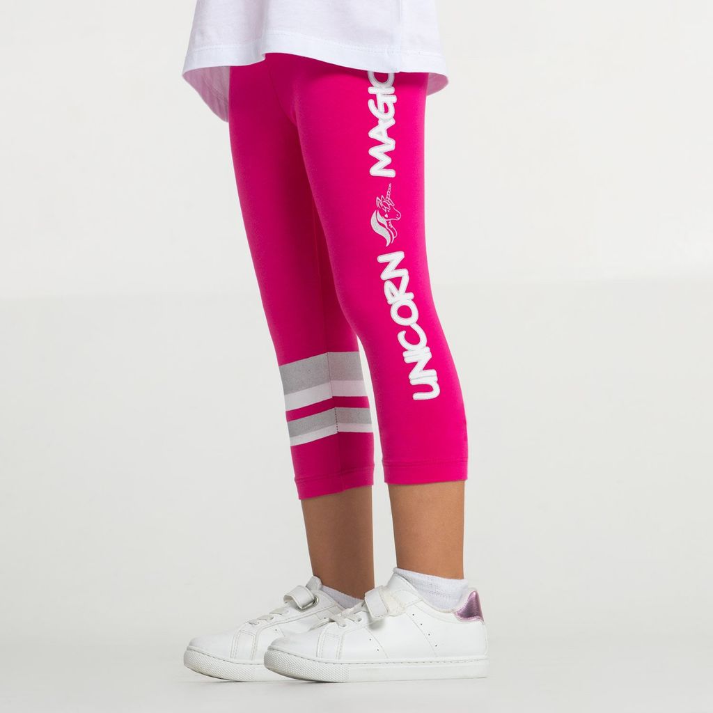 CRB wear/CWKG 70140-46 Бриджи для девочки, фуксия/Ex.Cherubino фото 4