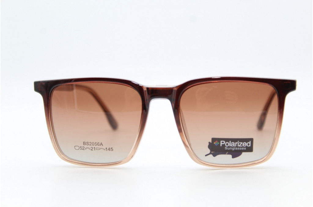 Оправа Bosiyan 2056 52-21-145 C3 с насадкой Polarized