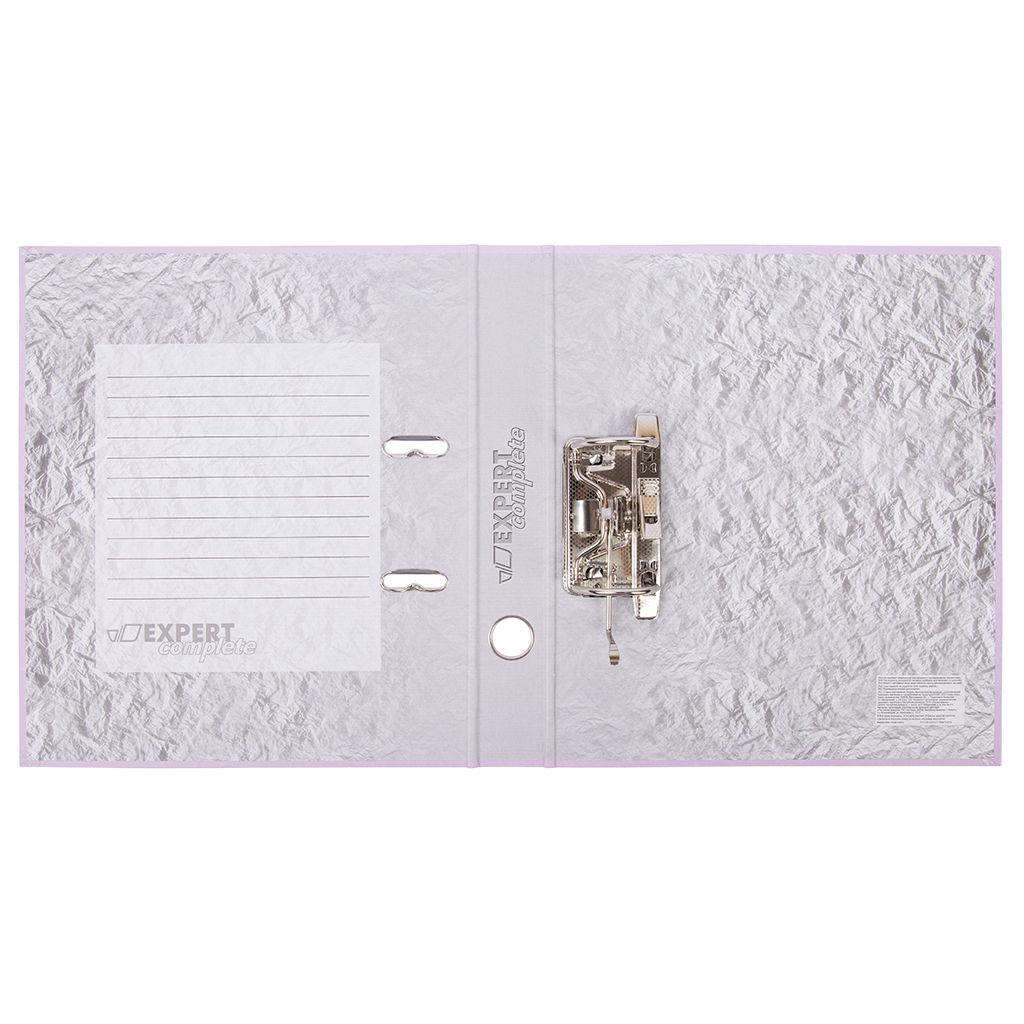 Expert Complete Регистратор Pastel 50 мм 50 шт. Classic Lite A4 арочный механ. (разб.) лён 2-й сорт лиловый EC100191017