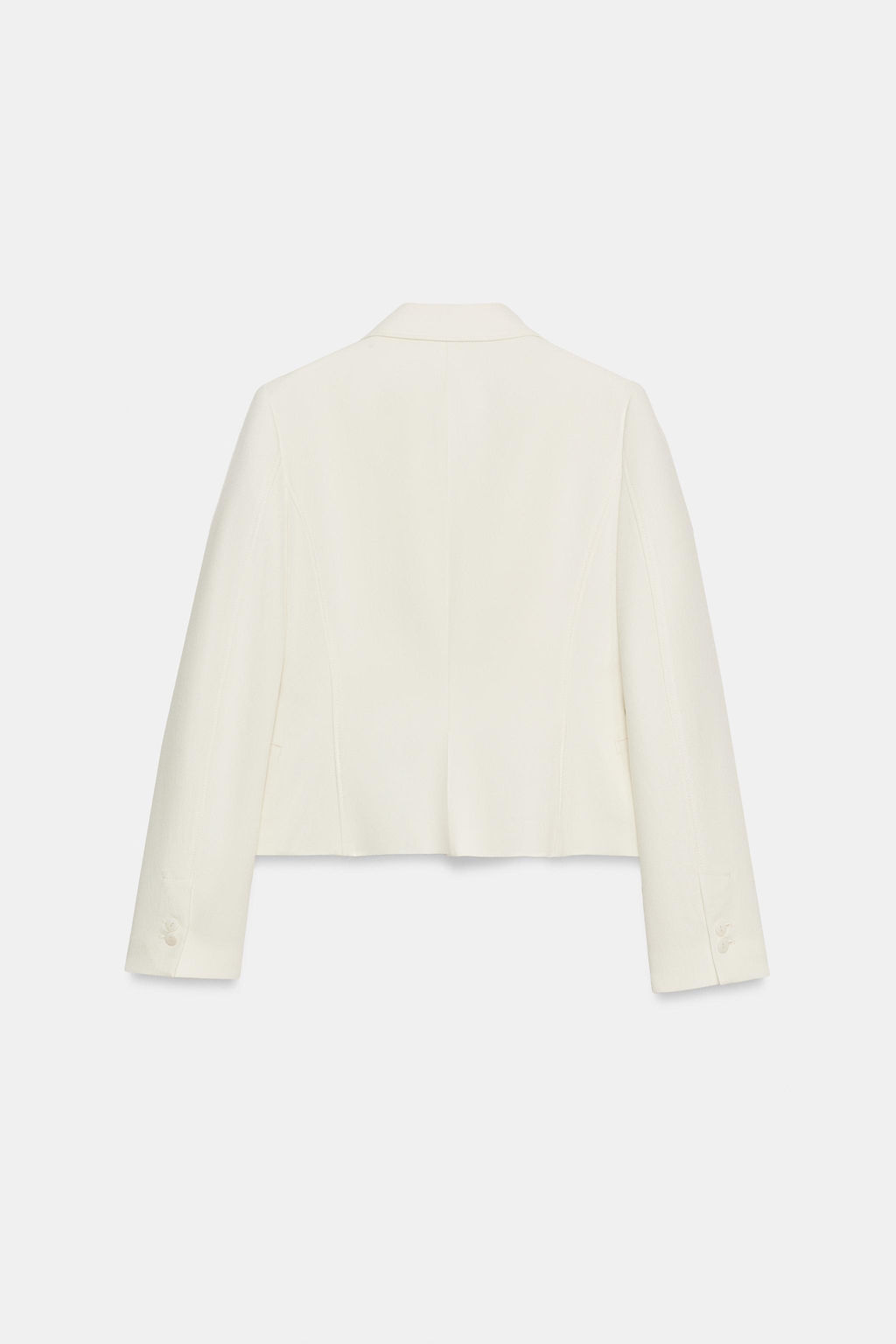 BLAZER ENTALLADA HOMBRERAS / Crudo - Zara фото 10