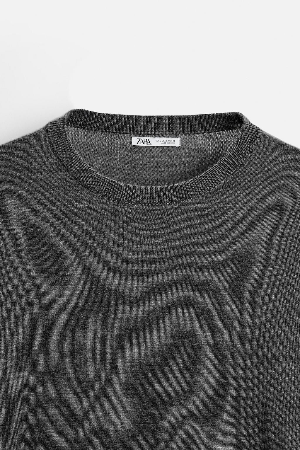 100% WOOL SWEATER - LIMITED EDITION - Zara фото 9