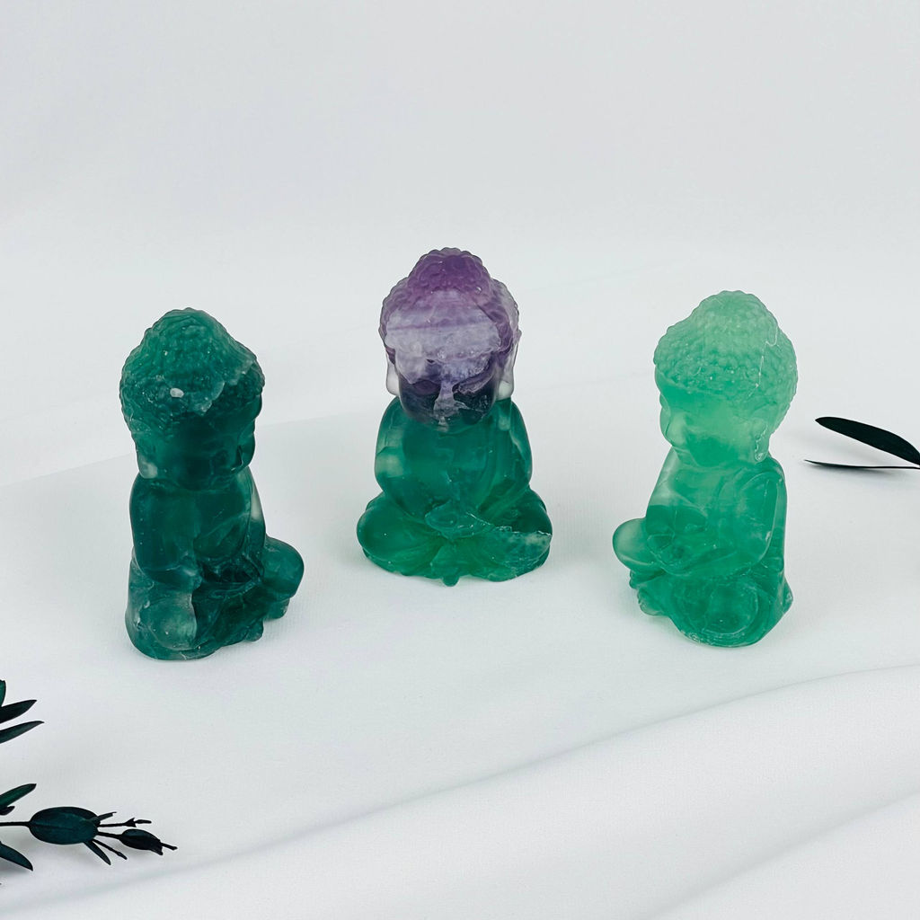 Фигурка Будда из Флюорита