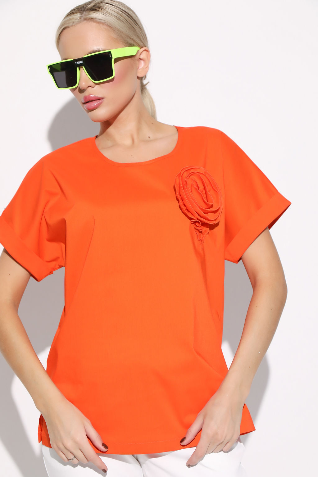 Блузон Фиола (оранж) - Эльза фото 2