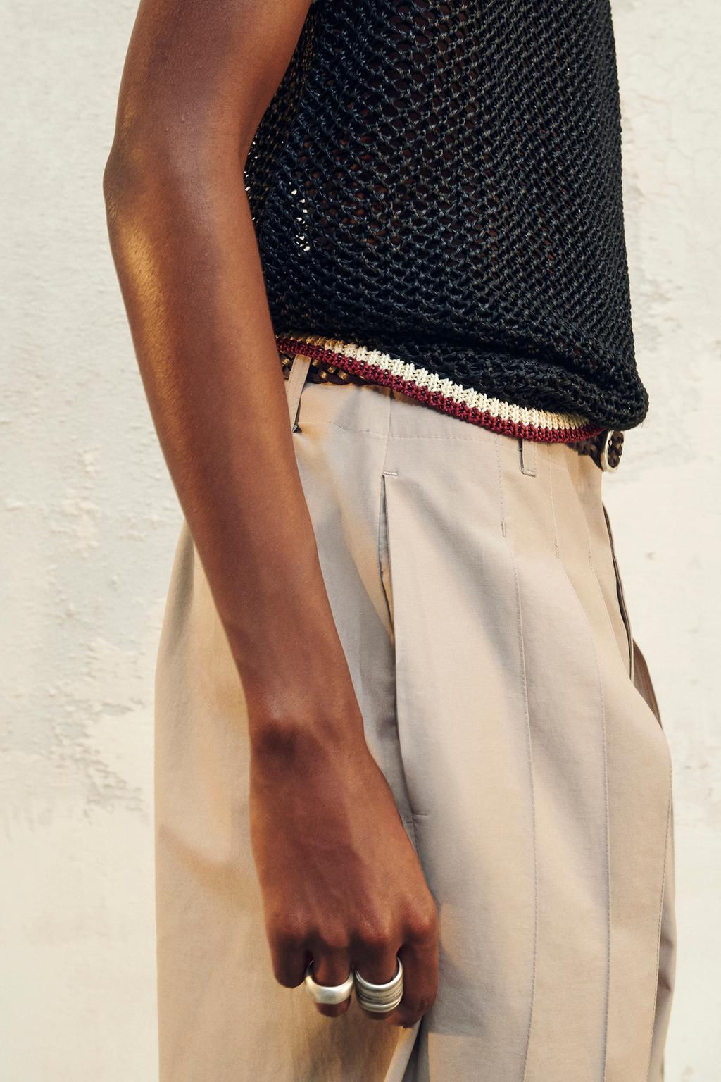 TEXTURED KNIT WAISTCOAT - LIMITED EDITION - Zara фото 3