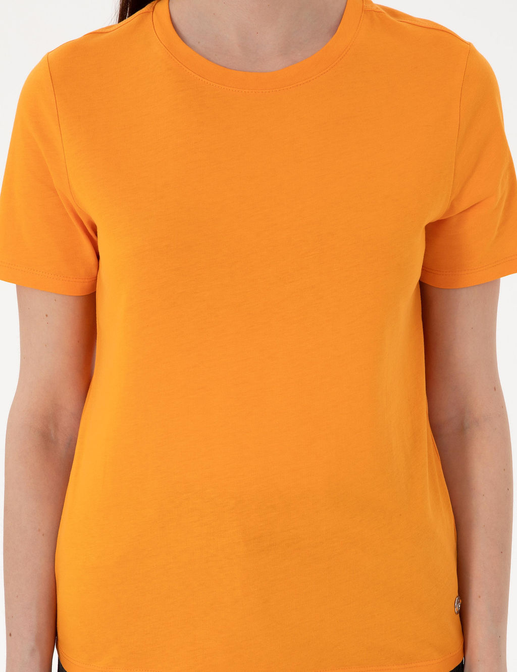 Turuncu Regular Fit Basic Ti__rt - Pierre cardin фото 6