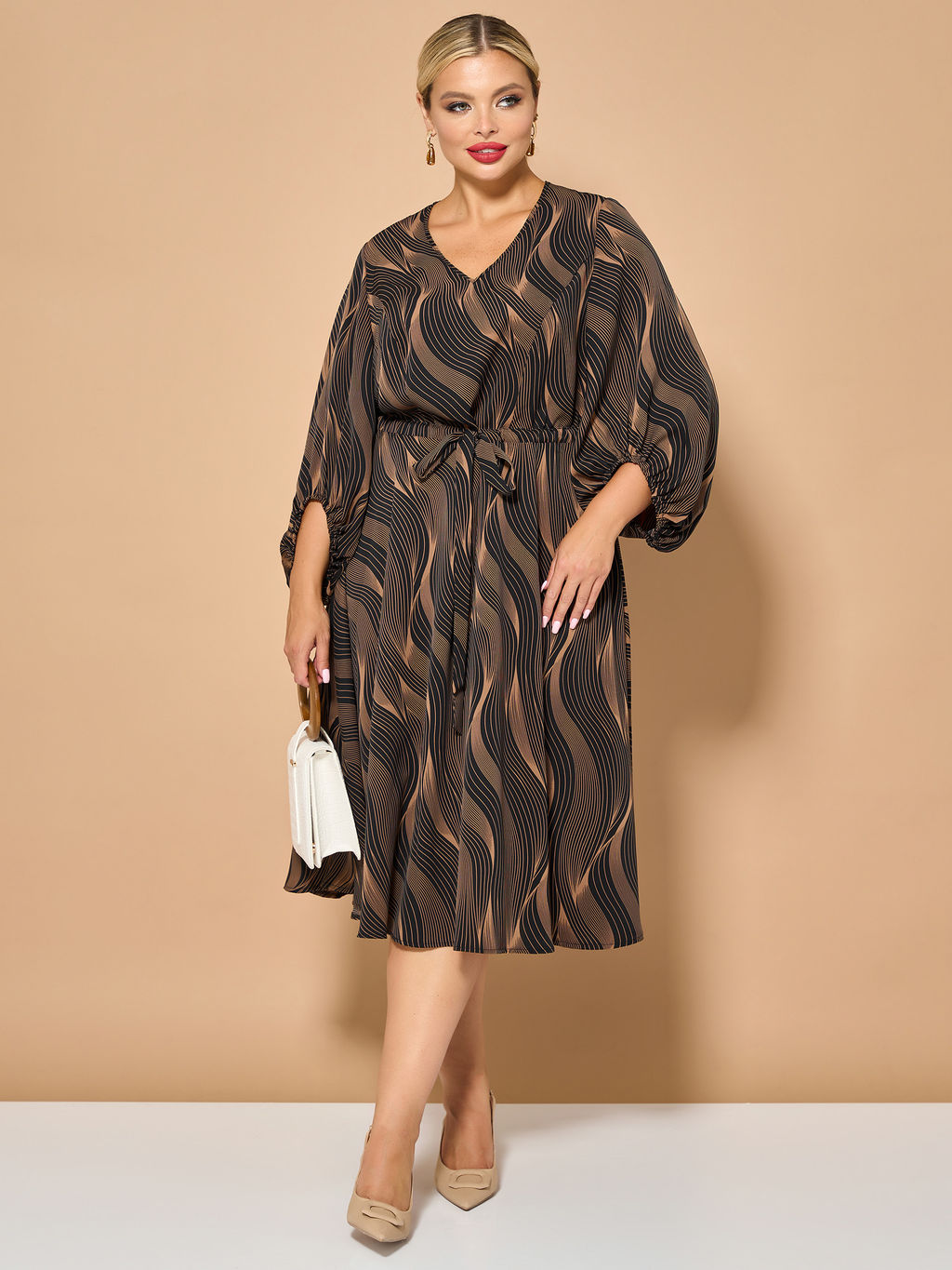 Платье 0327-1п синий - Dora фото 65