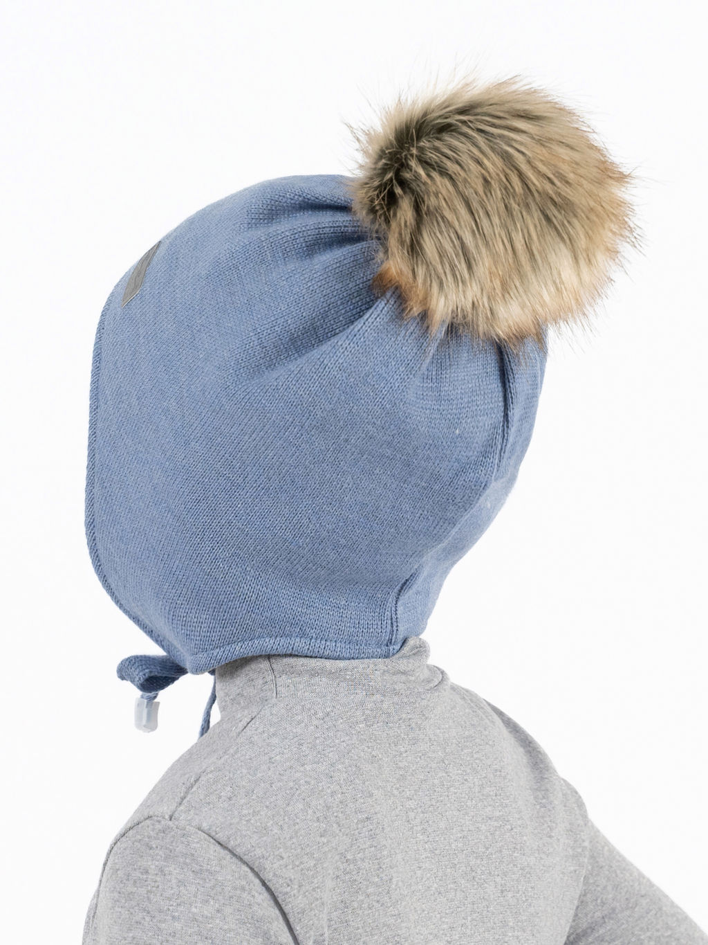 Шапка детская голубая Ш-088 (48)