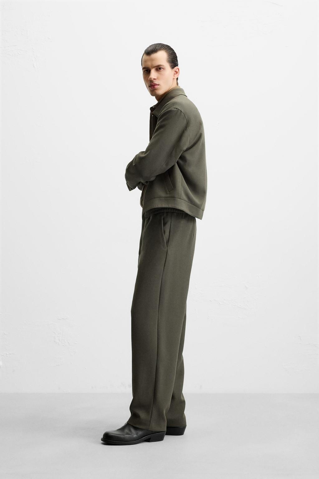 REGULAR FIT TROUSERS - Zara фото 4