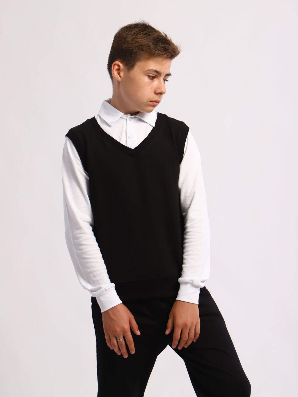 Жилет-обманка рубашка Стив-1 Ладошки  фото 15