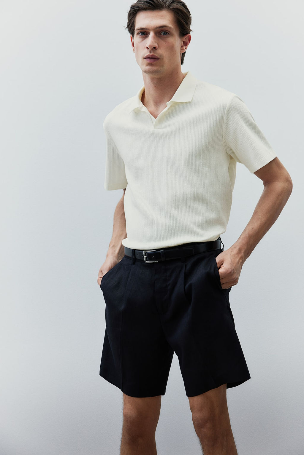 Polo con textura Regular Fit - H&m фото 4