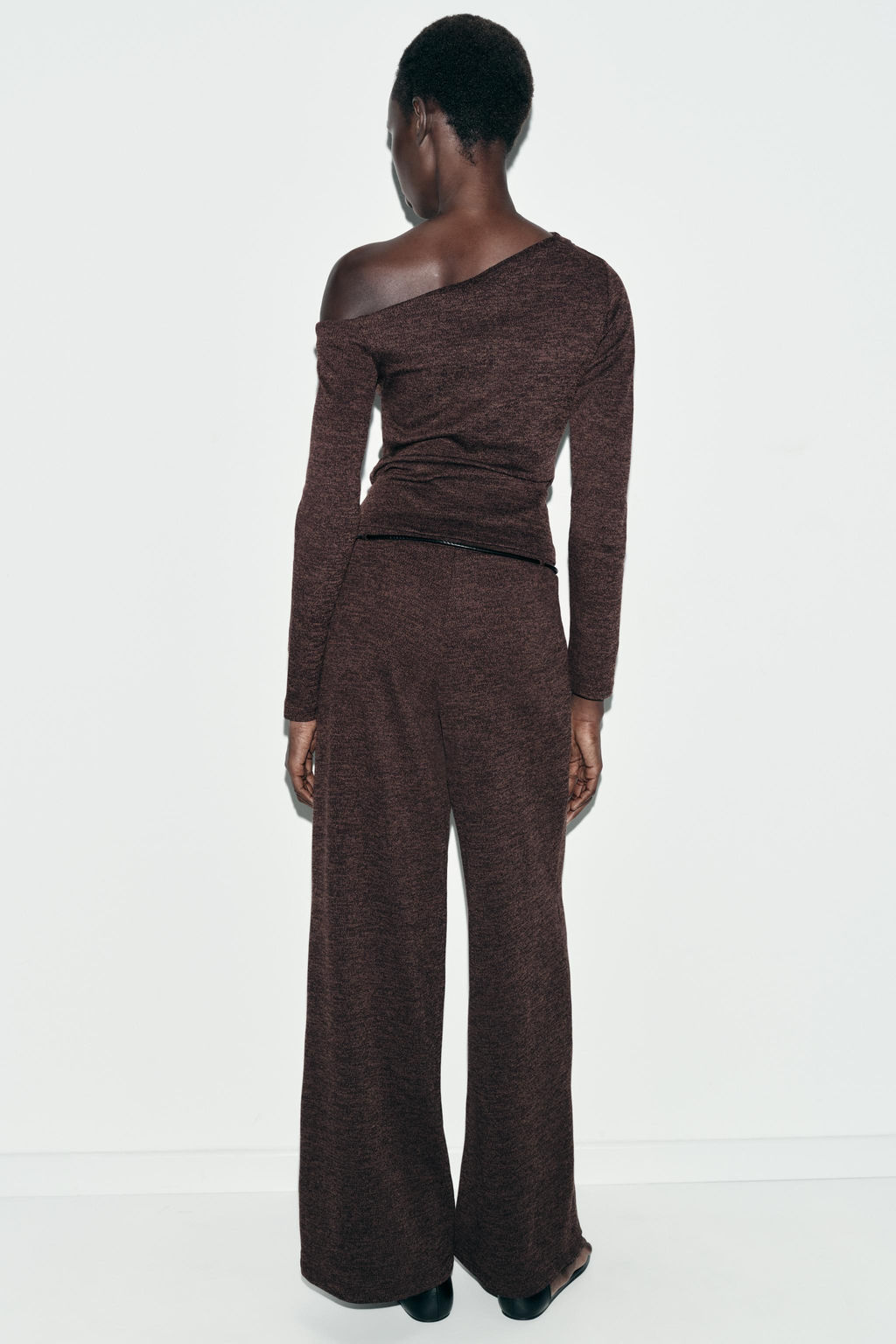 PIQU_ TROUSERS WITH BELT - Zara фото 6