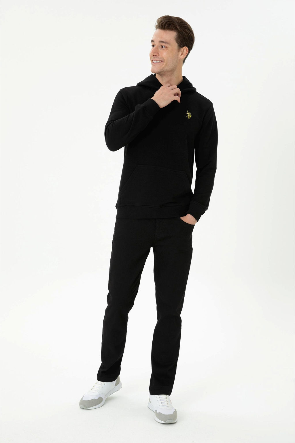 U. S. Polo Assn Мужские черные джинсовые брюки - U.s. polo assn фото 10