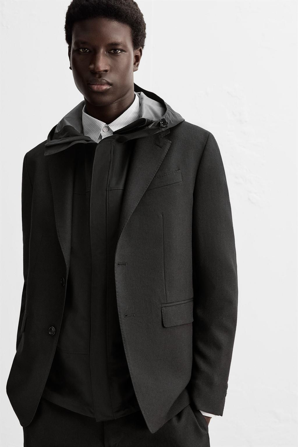 100% WOOL BLAZER - Zara фото 15