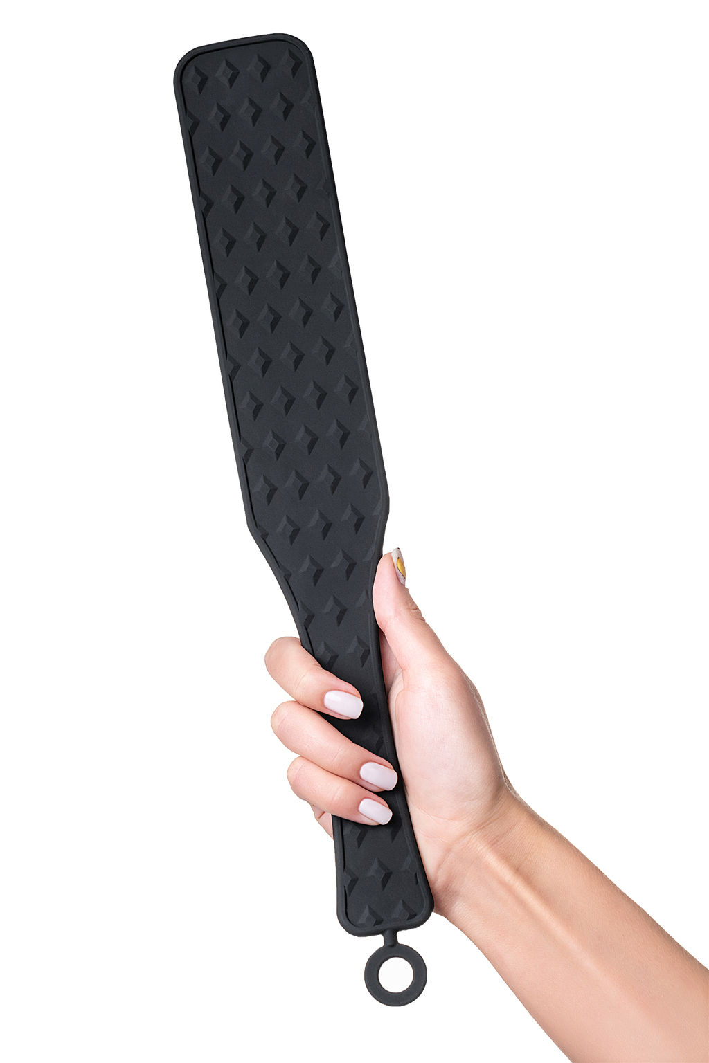 Шлепалка TOYFA Theatre, силикон, черный, 37,5 см